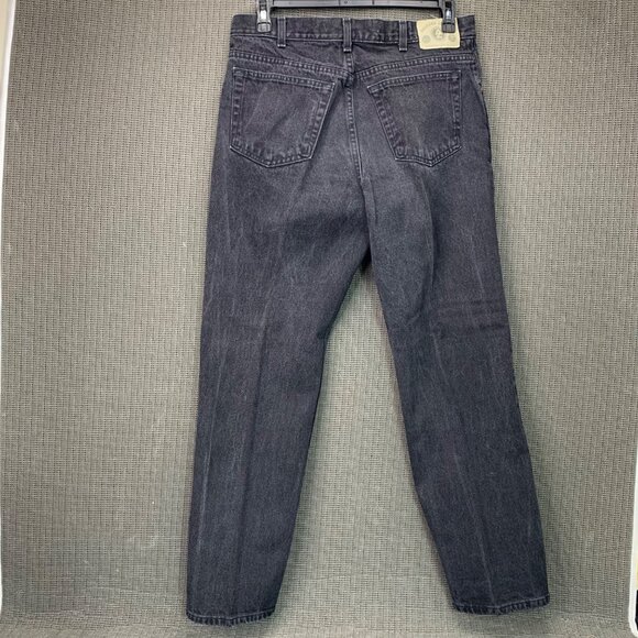 Arizona Jean Co. Mens Size 36x32 Black Relaxed Fit Denim Jeans 100% Cotton - Picture 2 of 9